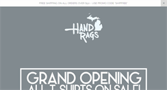 Desktop Screenshot of handrags.com