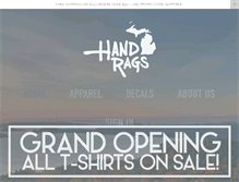 Tablet Screenshot of handrags.com